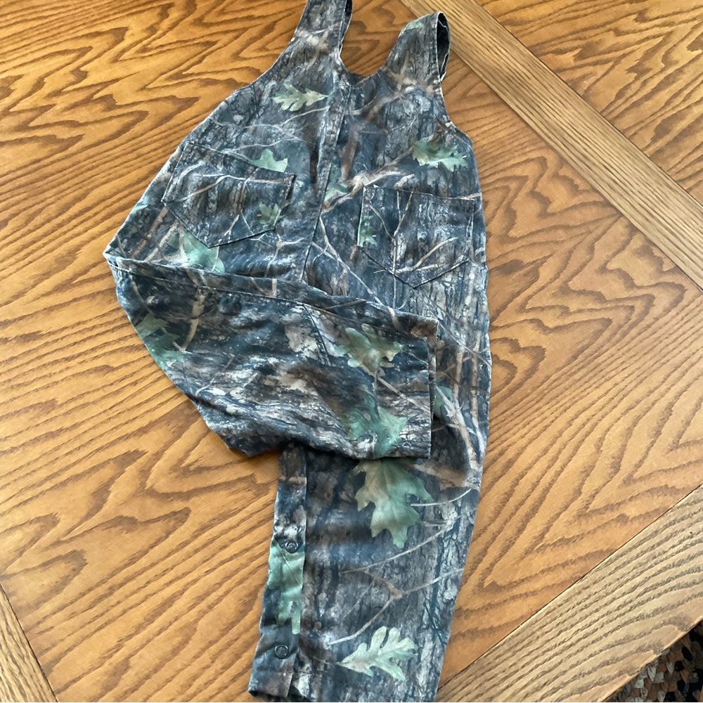 Lee Originals Camo Overalls, Little Girls Sz 24 Mos. - Picture 4 of 10